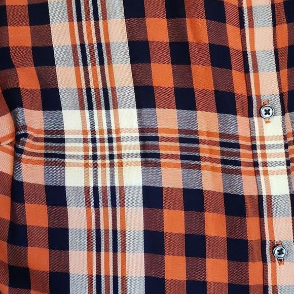 CATO brand plaid cotton button down shirt - Picture 8 of 11